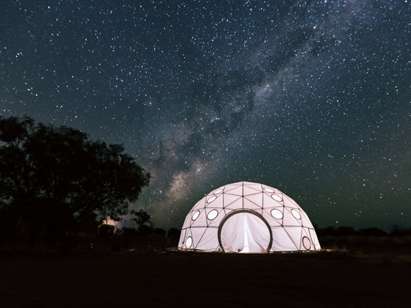 stargazing at the Earth Sanctuary, Alice Springs