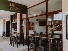 Exterior of Bar Que Sera in Sawtell