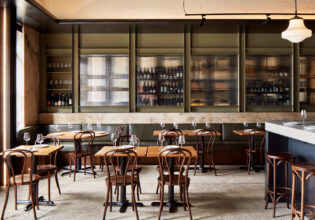 the Italian wine bar and restaurant at Figlia, Melbourne