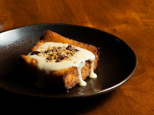 a close-up shot of a dish at Milquetoast, Brisbane