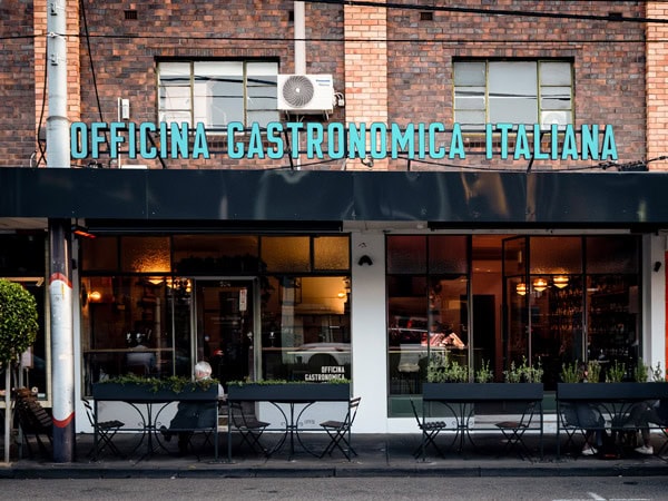 the Officina Gastronomica Italiana. in Melbourne