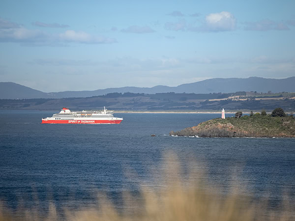 Spirit Of Tasmania at Don Heads
