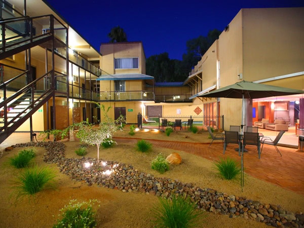 the spacious surroundings at Stay at Alice Springs Hotel