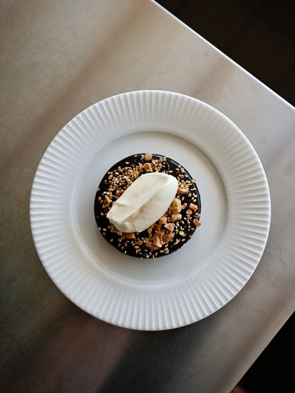 a table-top view of a dish at Supernormal, Brisbane