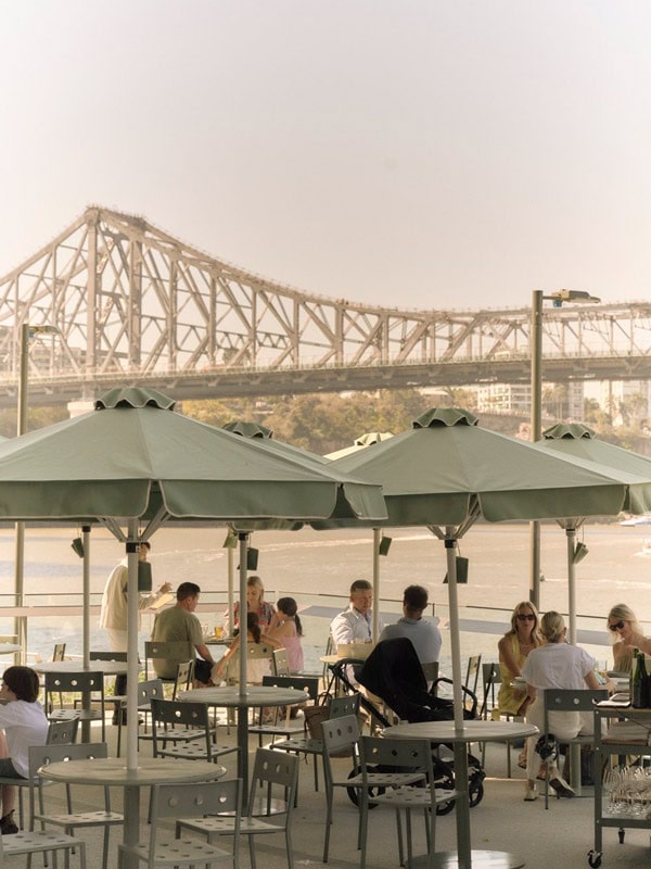 al fresco dining at Suprnormal, Brisbane