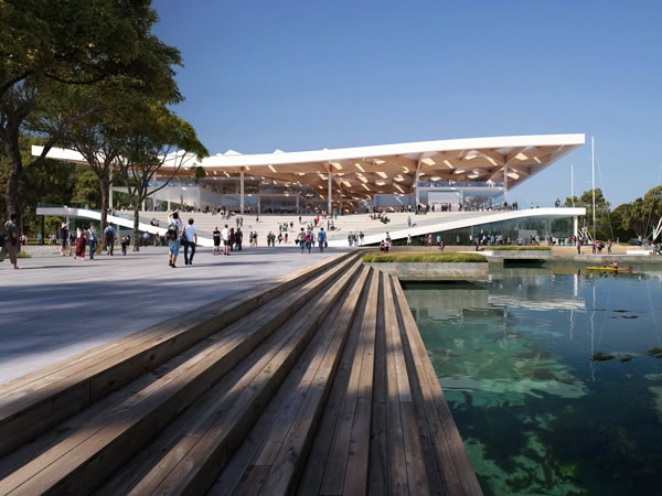 the complex at Sydney Fish Market