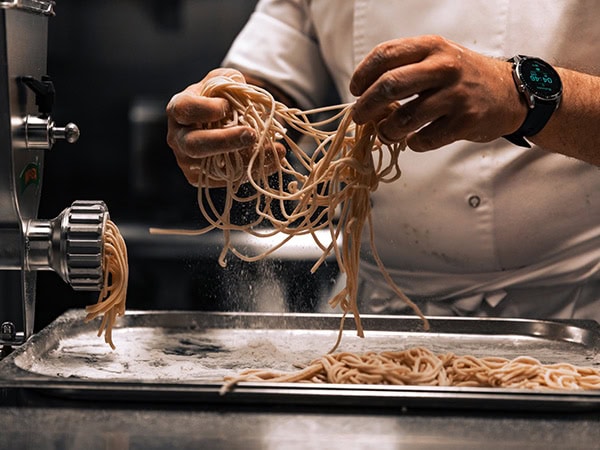 making pasta Tesoro, Accor hotels restaurants