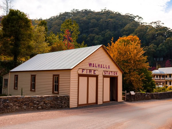 the Walhalla Fire Department in Gippsland