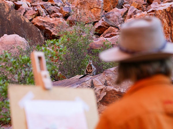 Australian Art Tours Wallaby