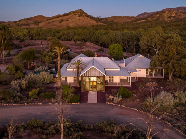 the luxury lodge in Arkaba Homestead, Flinders Ranges