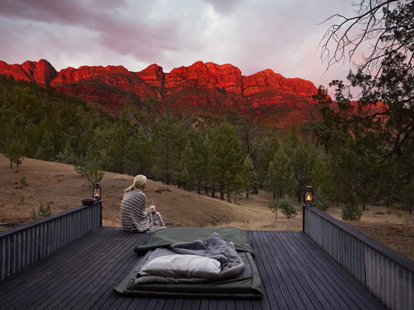 an open-air bush camp, Arkaba