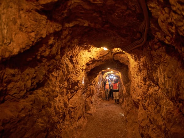 the Blinman Mine Tour, Flinders Ranges