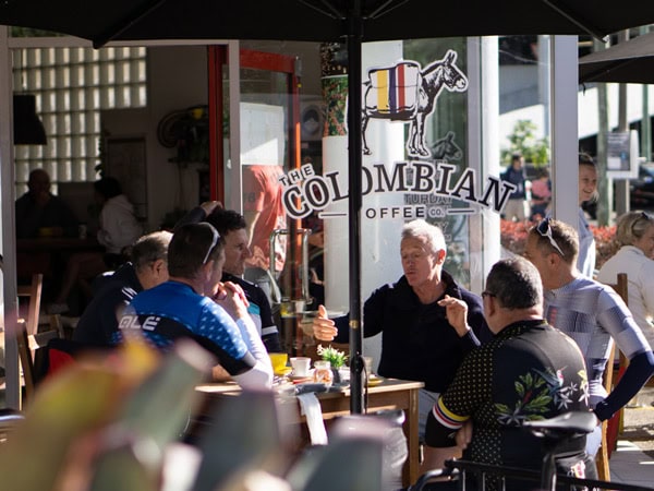 people dining at The Colombian Coffee Co.