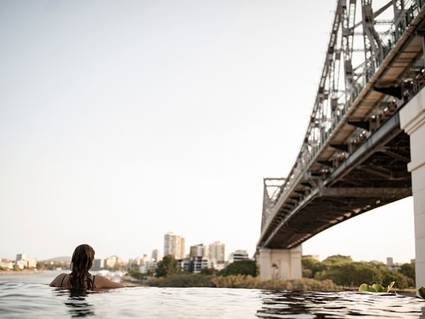 The rooftop pool at Crystalbrook Vincent