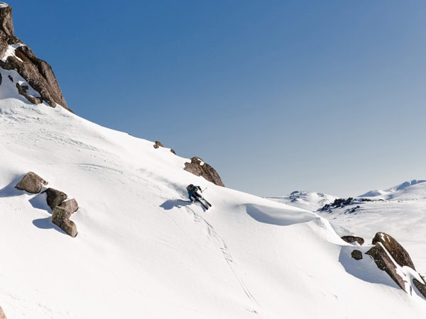 Skier at Thredbo