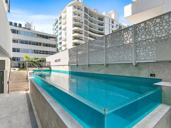 the indoor pool of First Light Mooloolaba