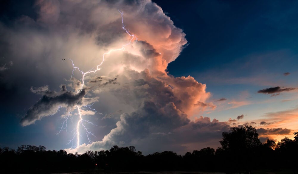 thunderstorm in Darwin