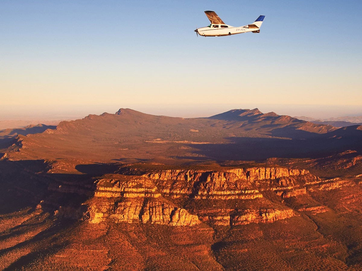 Scenic Flight over Wilpena Pound in the Flinders Ranges