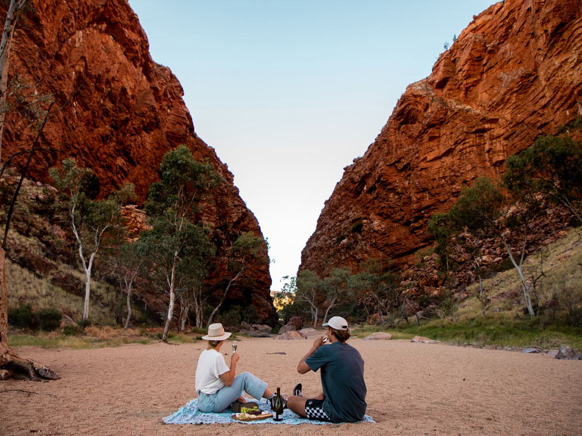 Simpsons Gap in the Red Centre of Australia