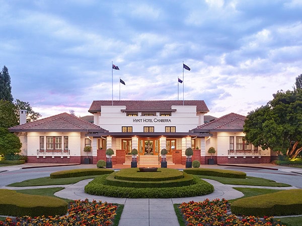 Hyatt Hotel Canberra exterior