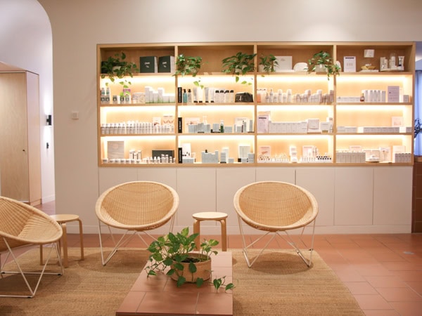 der Sitzbereich im KAILO Wellness Medispa, Brisbane