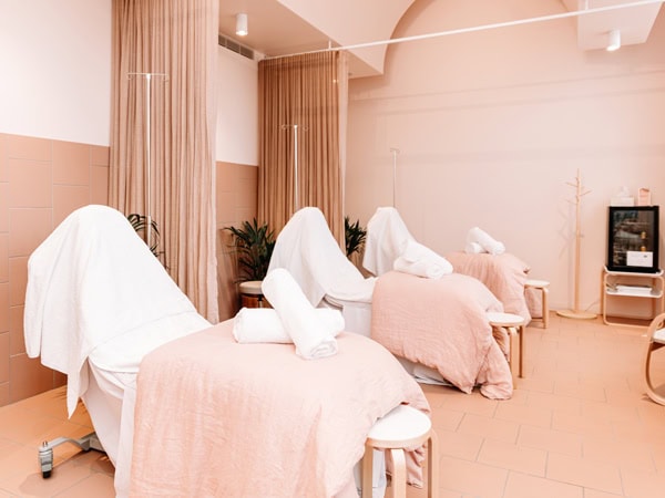 the treatment room at KAILO Wellness Medispa, Brisbane