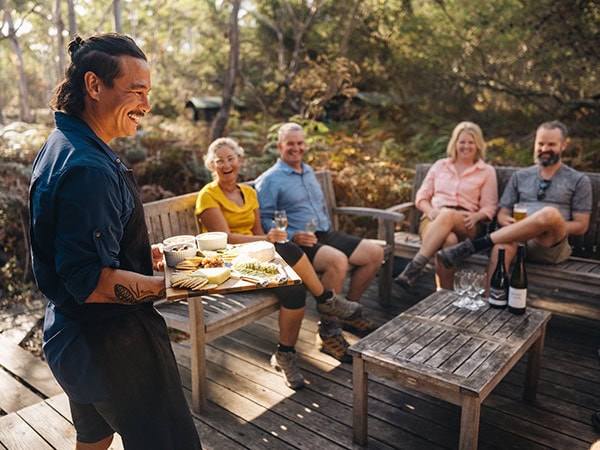 maria island outdoor dining