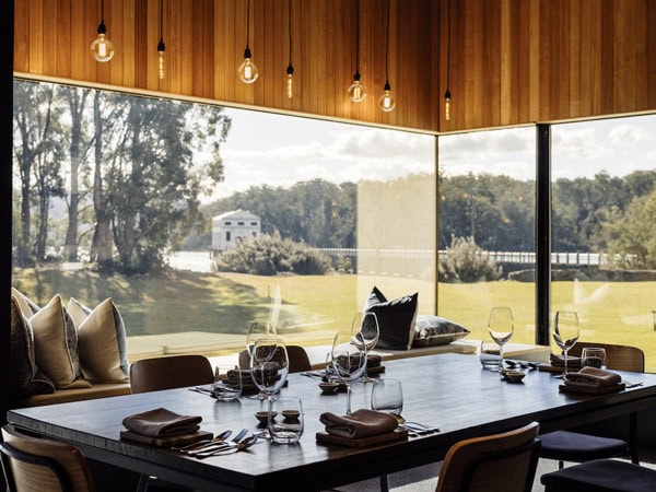Pumphouse Point restaurant in Tasmania