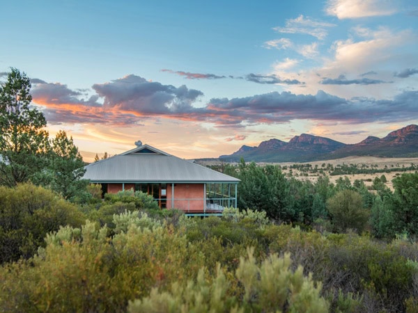 the Rawnsley Park Station in the Flinders Ranges