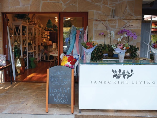 the Tamborine Living boutique retail store