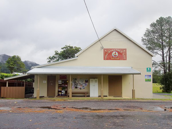 the Upper Orara Hall in Orara Valley