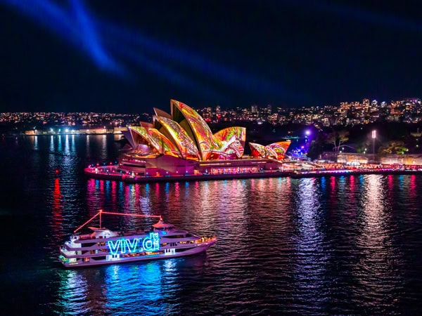 Vivid Light Cruise for Vivid Sydney 2024