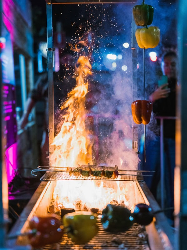 Vivid Fire Kitchen for Vivid Sydney