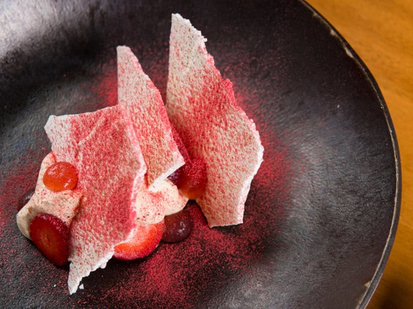 a close-up shot of a dish at GOMA Farm-to-Table, Brisbane