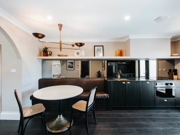 the classy interior of McKenna Terrace, Mudgee