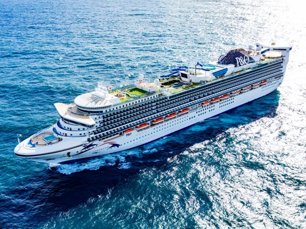 P&O Cruises Australia Pacific Adventure ship