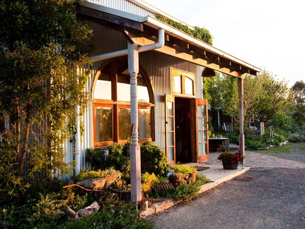 the exterior of The Shed in Kangaroo Valley