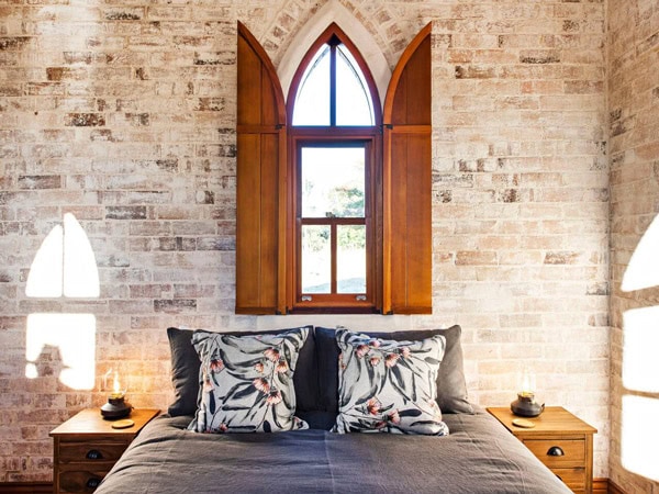 the bedroom inside Wilgowrah Church