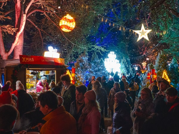 Snowlane at the Xmas in July Festival in Canberra