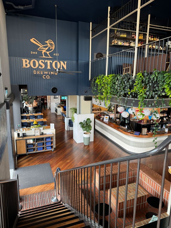 a look inside the Boston Brewing Co, WA