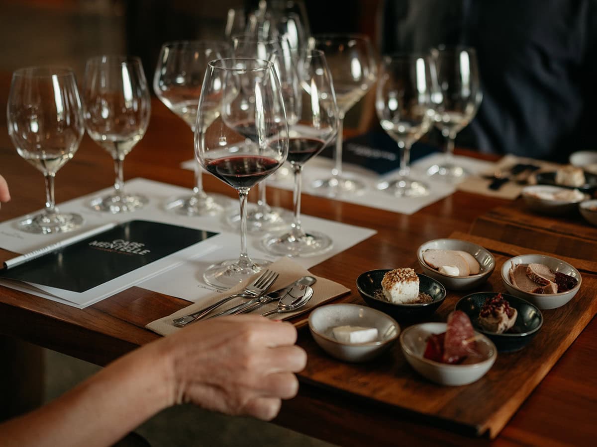 wine pairing masterclass at at cape mentelle, margaret river