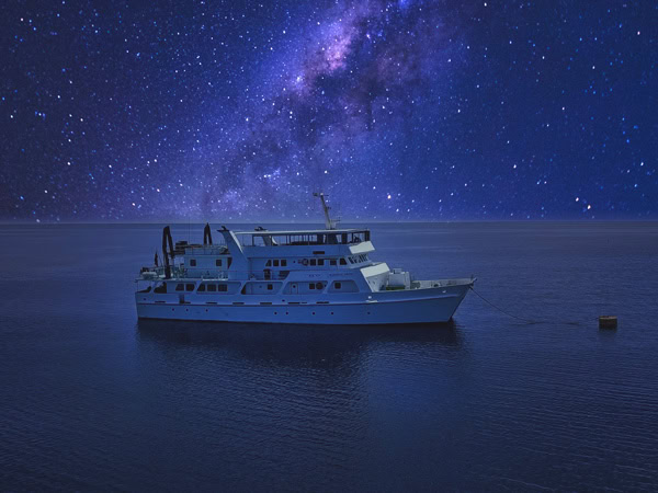 Eco Abrolhos Cruise for stargazing near Geraldton.