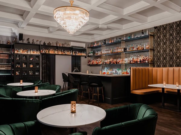 a look inside the drinking den at Non Disclosure, Geelong