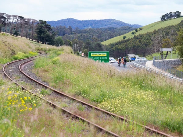 the North East Tasmania Rail Trail