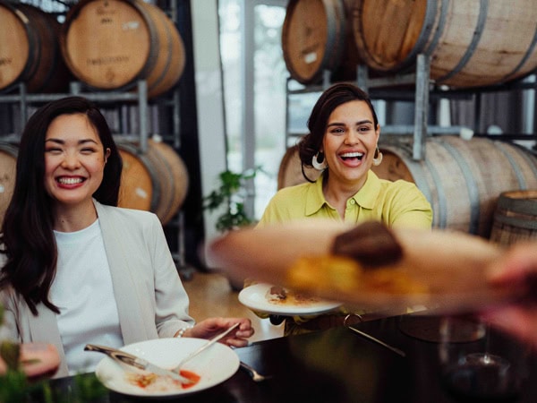 Women at Pair'd Wine Lunch in Margaret River