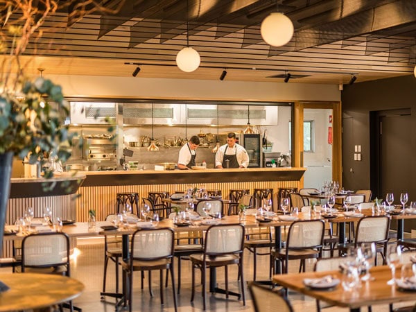 a look inside Slate Restaurant at Pikes Wines
