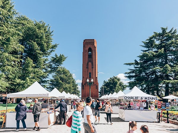 Bathurst Town with Stalls