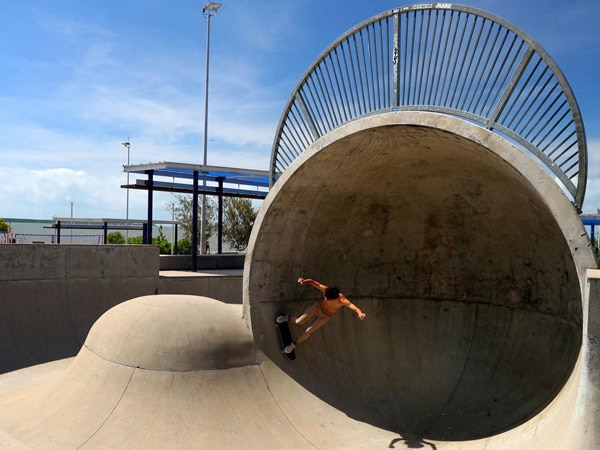 Cairns Skate Park in Tropical North Queensland