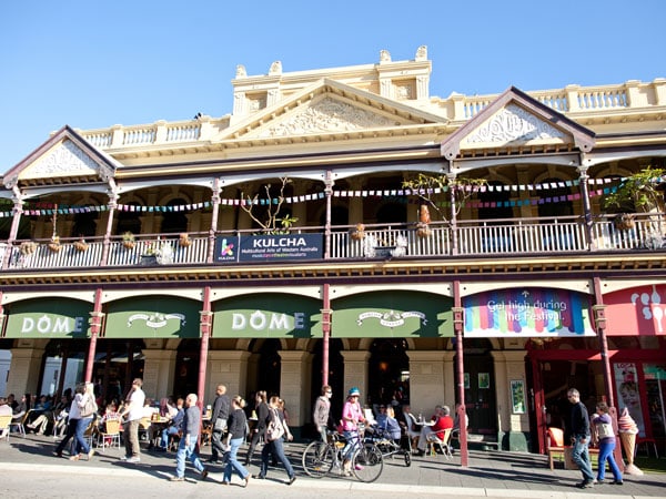 the Cappuccino strip in Fremantle