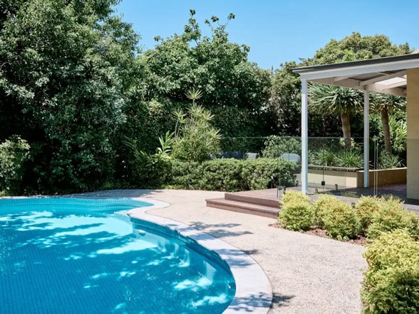 the pool at Elegant Norwood luxury cottage, Adelaide